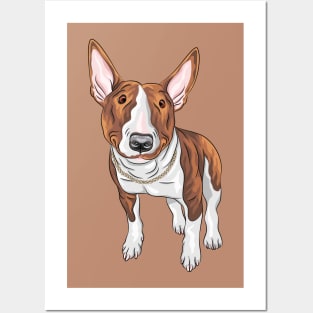 Bull Terrier Posters and Art